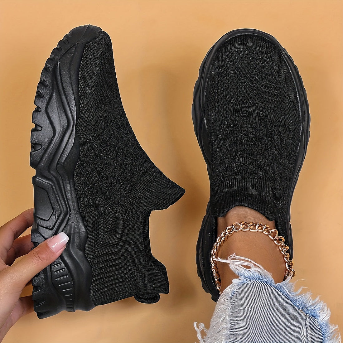 ValérieFlex | Breathable, casual trainers with extra foot support
