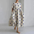 Beige with Dots