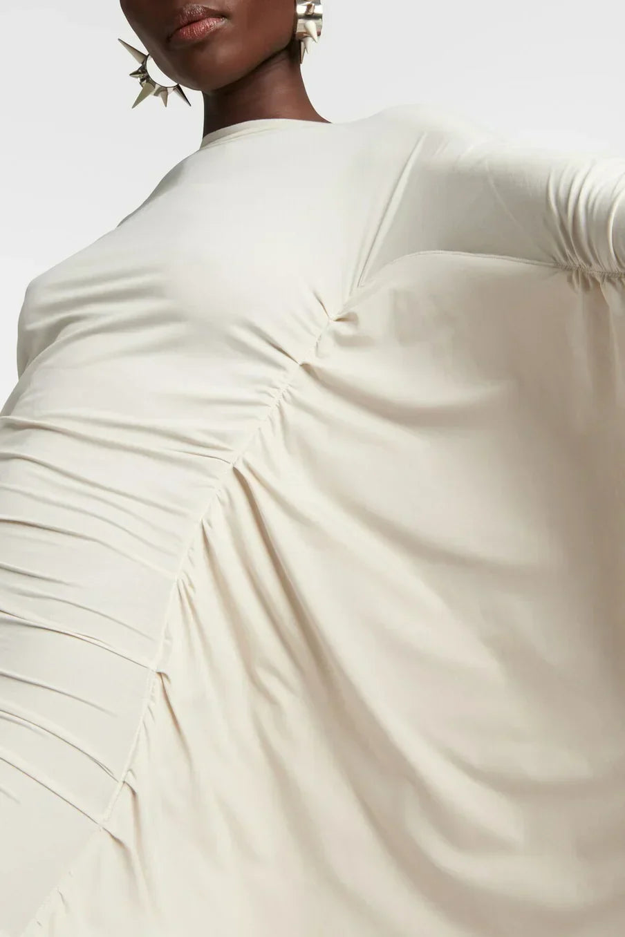 Lilgiuy Tight Sleeved Maxi Dress